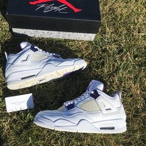 Jordan 4 Metallic Purple